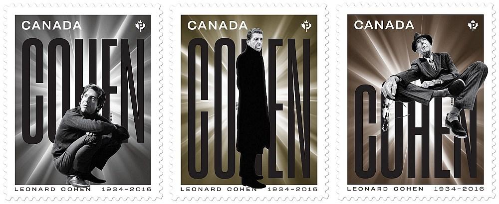 Canada Post Pays Tribute to the Masterful Leonard Cohen 
