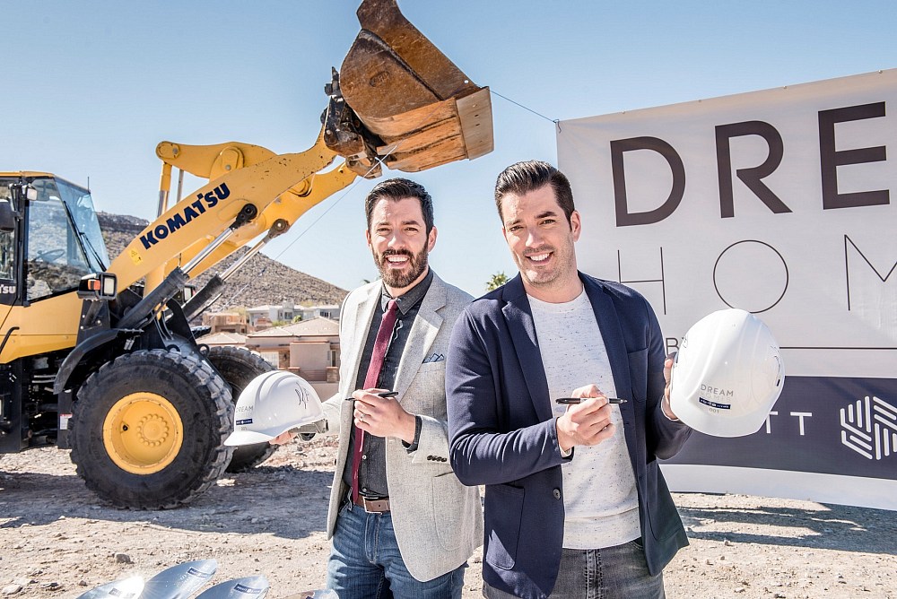 Property Brothers Drew And Jonathan Scott Design First Dream Home For Las Vegas Real Estate Market
