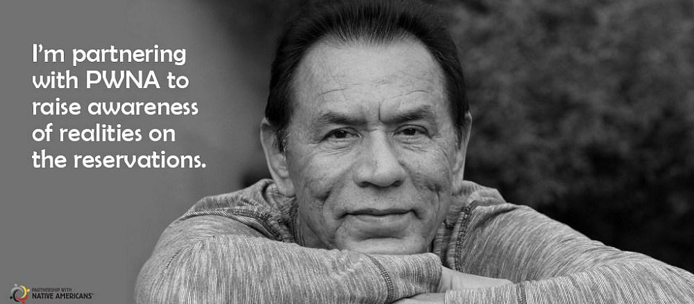 Partnership With Native Americans Collaborates with Legendary Actor Wes Studi