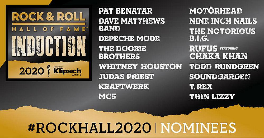 The Rock & Roll Hall of Fame Announces its Nominees for 2020 Induction 