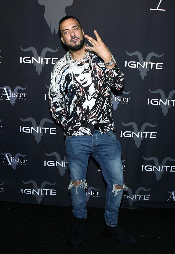 French Montana attends Dan Bilzerian's Halloween Party (Photo by Randall Michelson/Getty Images for Ignite International, Ltd., Alister, and BlitzBet)