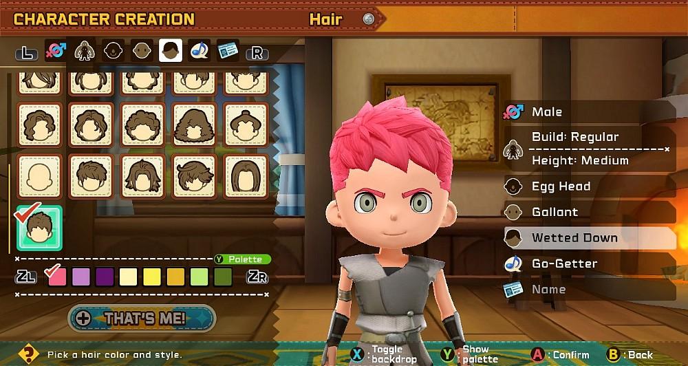  Snack World: The Dungeon Crawl  Character Creation – Gold on Nintendo Switch 