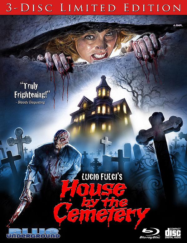 "The House by the Cemetery" 3-Disc Limited Edition / 4K Restoration Coming January 21