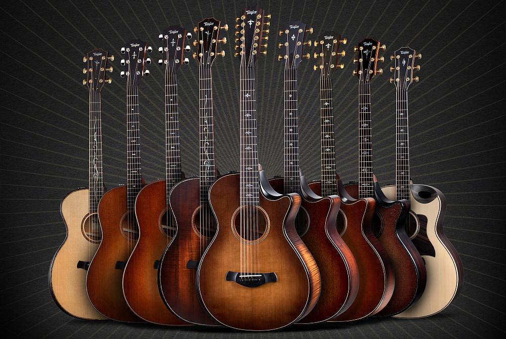 Taylor Guitars Broadens Its Popular Builder's Edition Collection With The Release Of Four Unique New Models