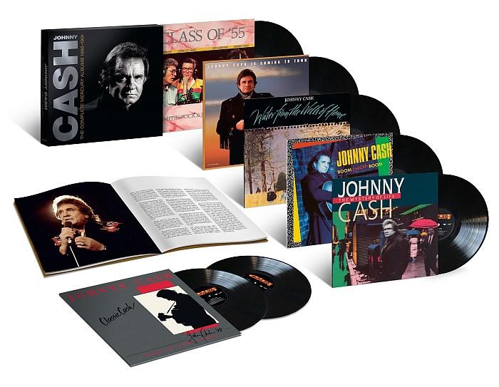 Johnny Cash's Newly Remastered Releases Include Six Album Vinyl And CD Box Sets, "The Complete Mercury Recordings 1986-1991", And New Greatest Hits, "Easy Rider: The Best Of The Mercury Recordings" 