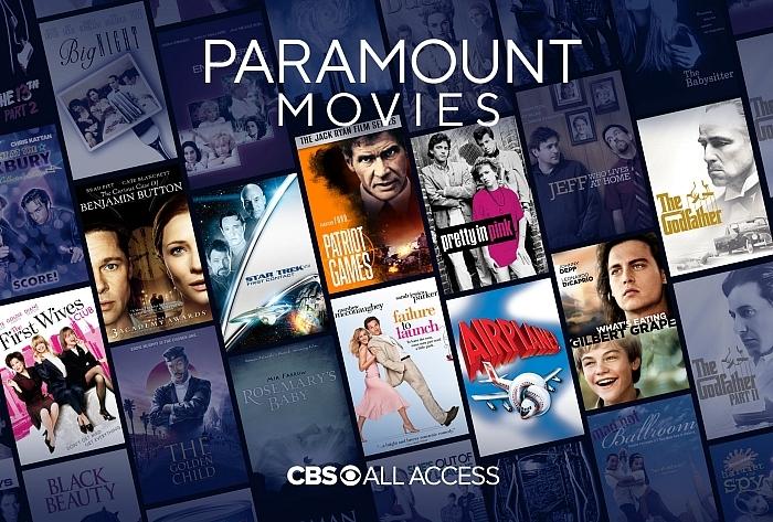 CBS All Access Adds More Than 100 Films From Paramount Pictures 